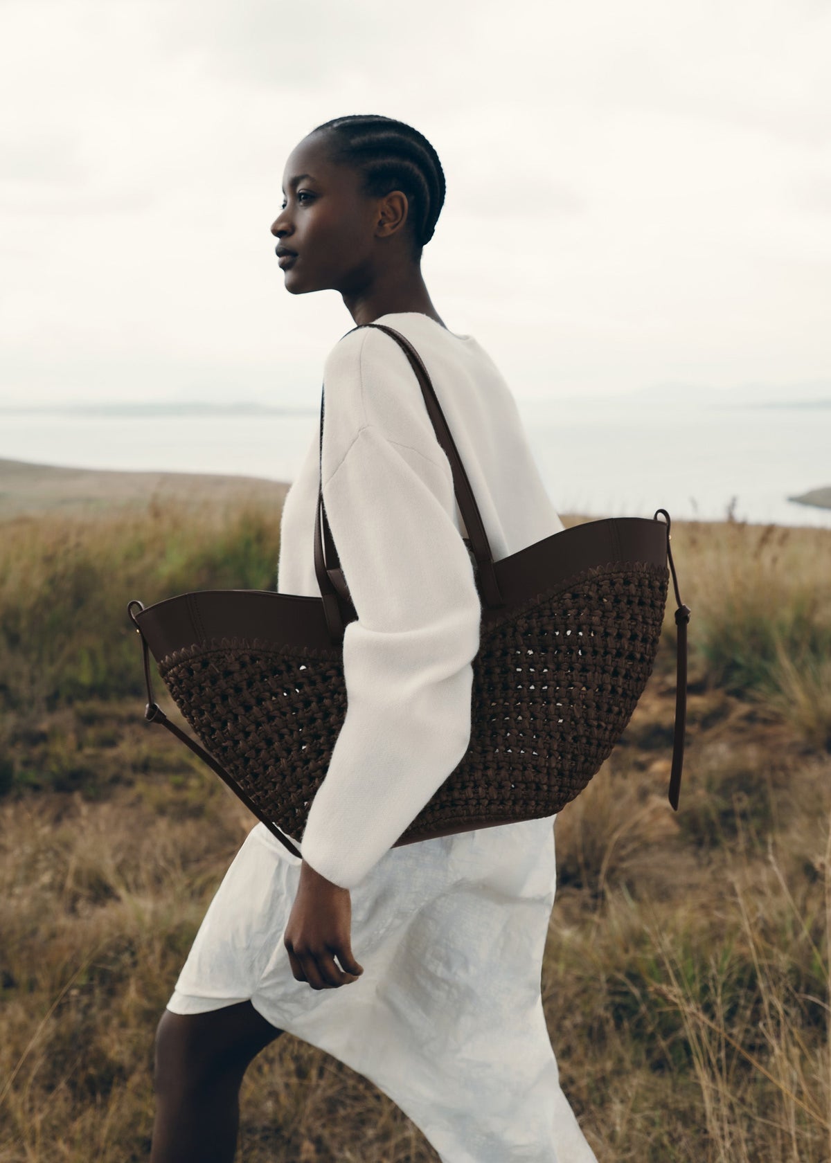 POLÈNE | Cyme - Raffia Ebony
