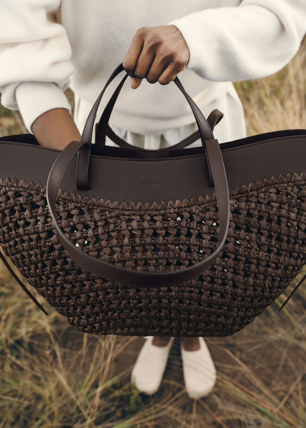 POLÈNE | Cyme - Raffia Ebony
