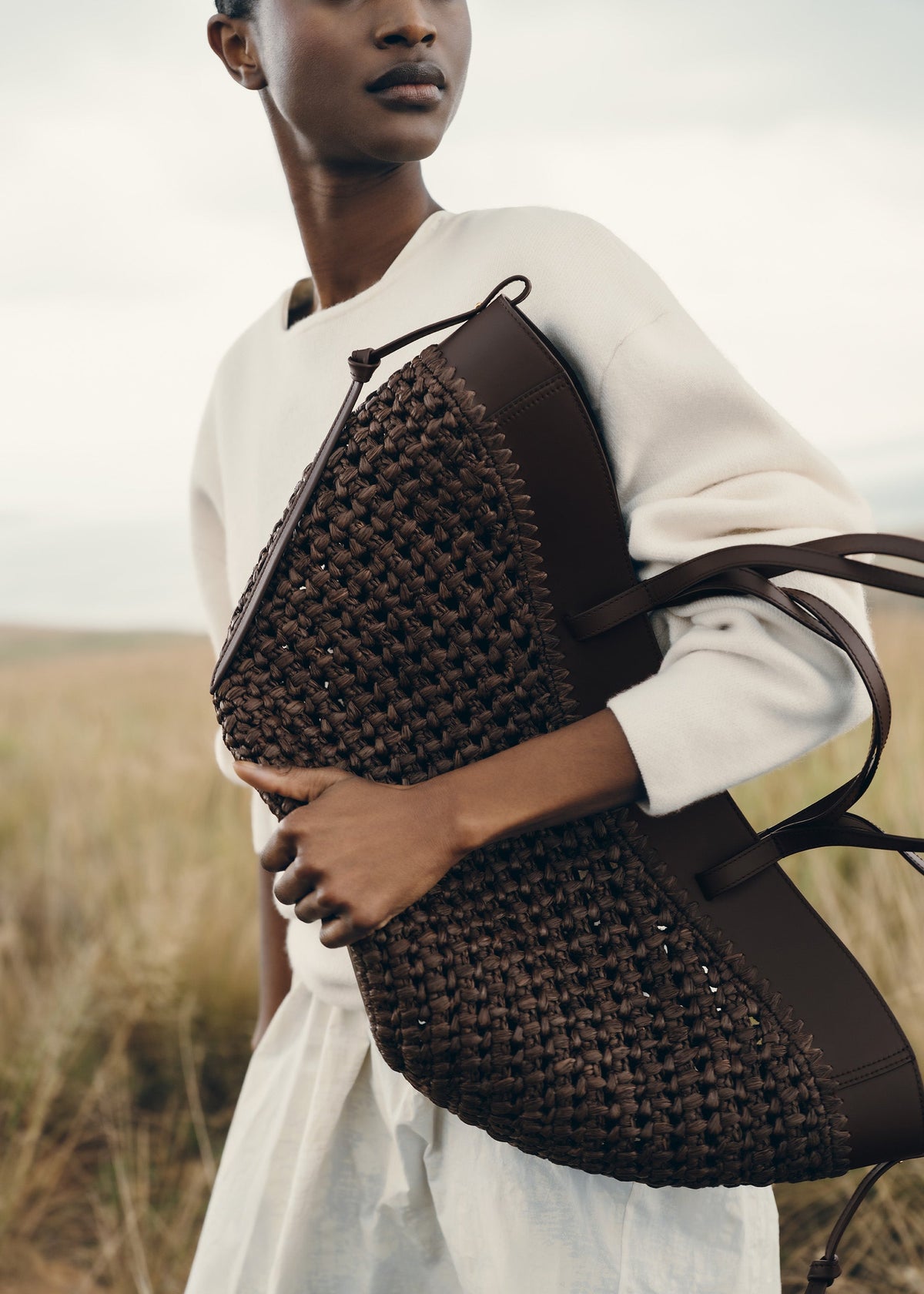 POLÈNE | Cyme - Raffia Ebony