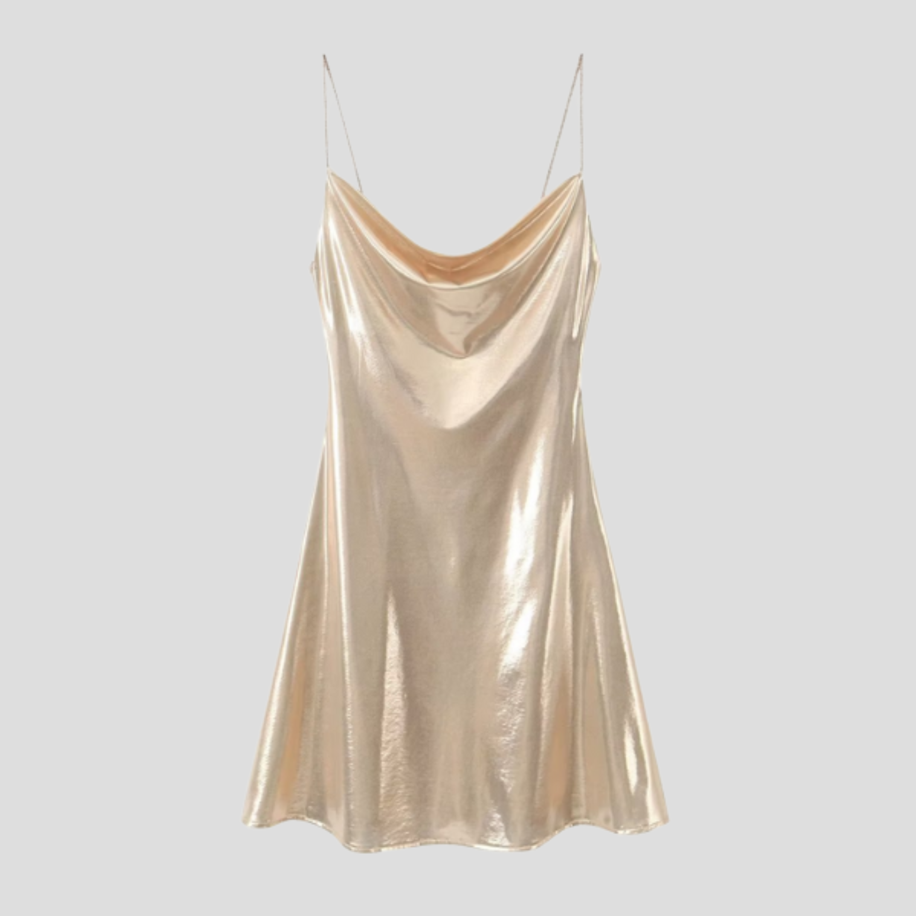 Women Slip Dress | Cowl Neckline Detail & Fluid Silhouette for Evening Wear