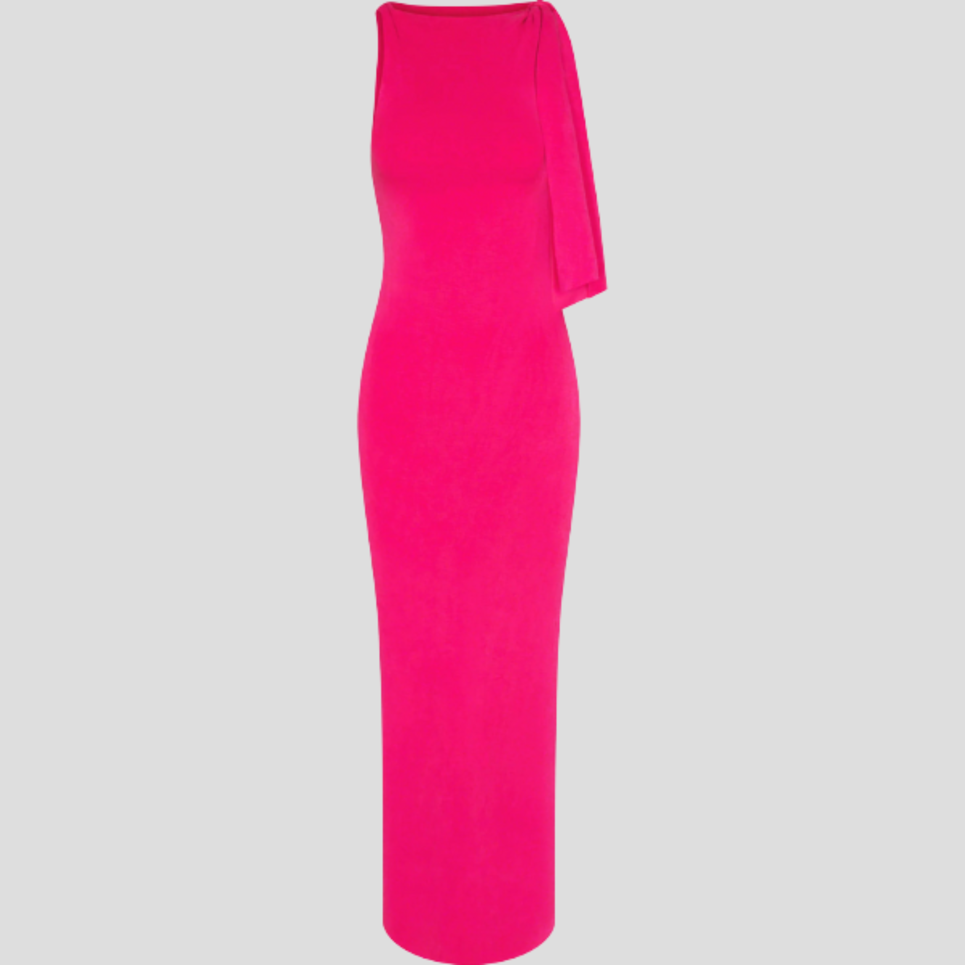 Women Maxi Dress | Draped Outline Form & Elongated Line Alignment for Occasion Wear