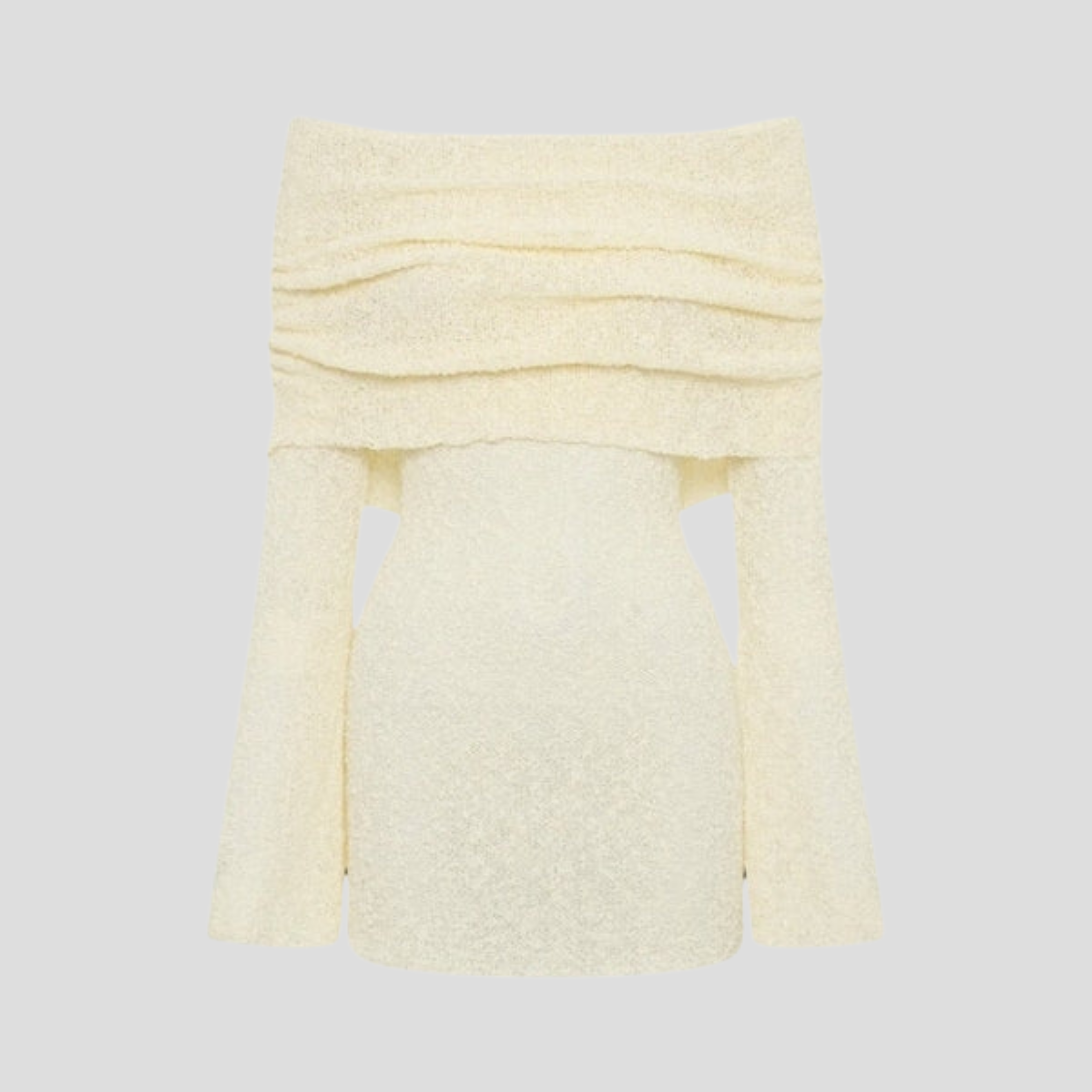 Women Mini Dress | Off-Shoulder Neckline Form & Flared Sleeve Alignment for Occasion Wear