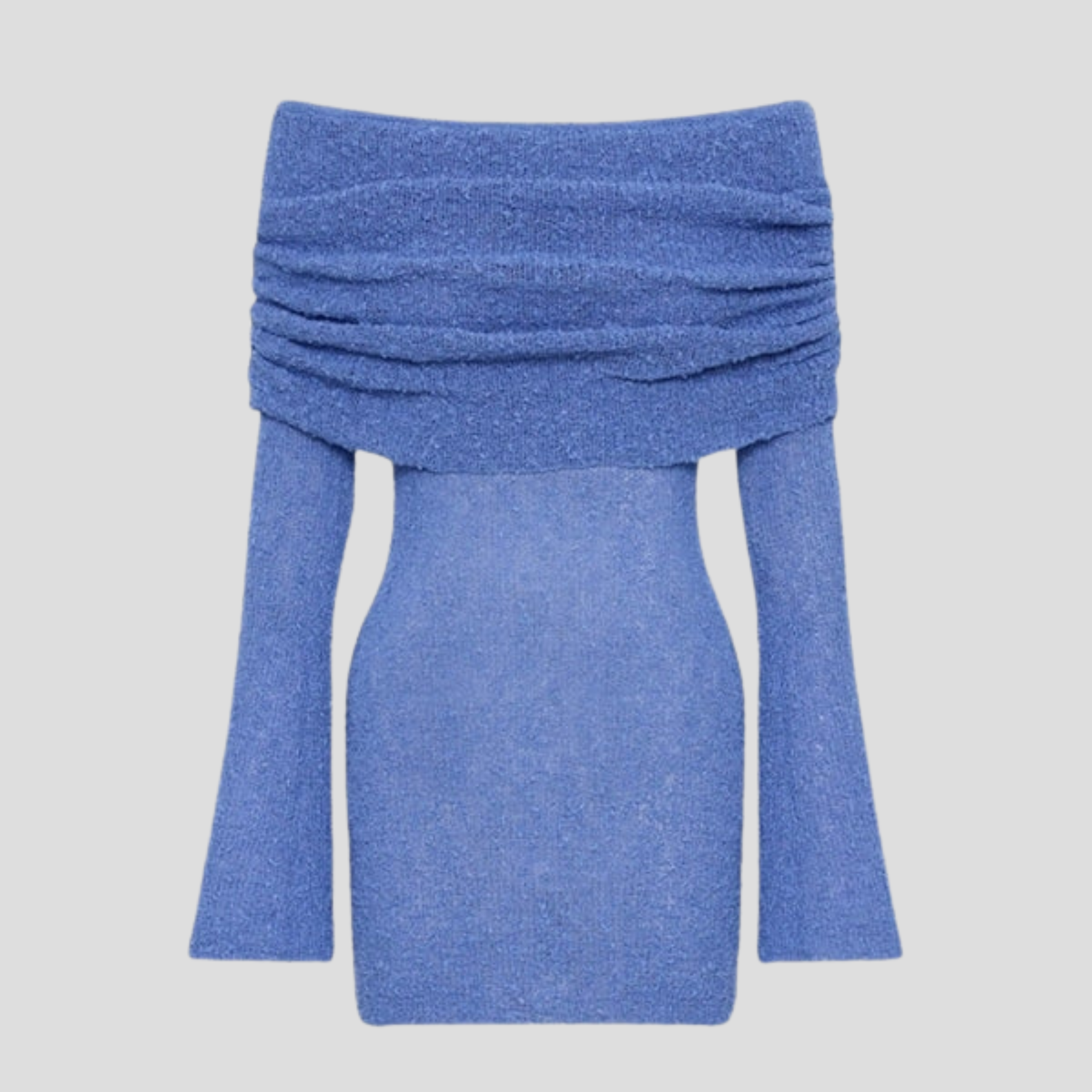 Women Mini Dress | Off-Shoulder Neckline Form & Flared Sleeve Alignment for Occasion Wear