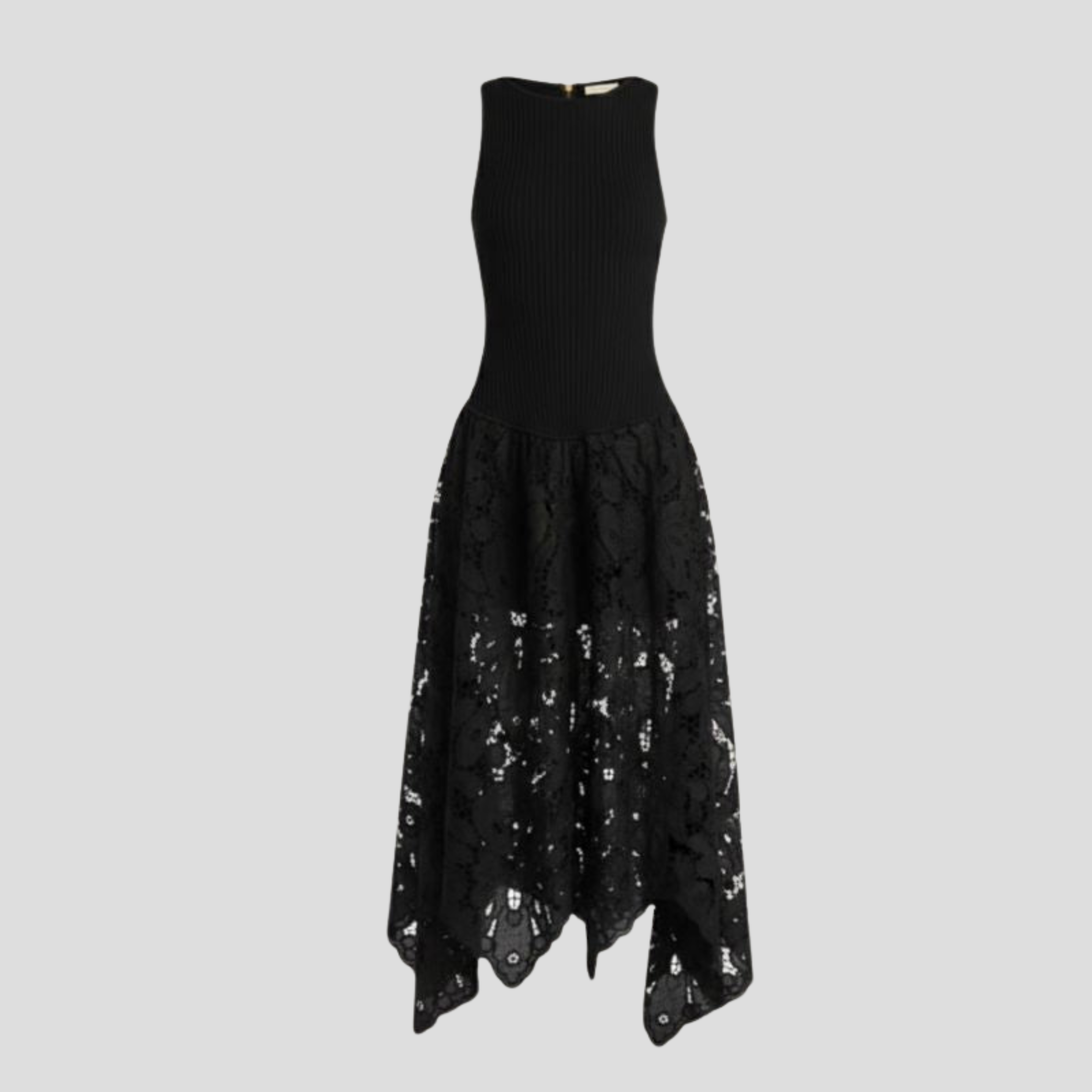 Women Midi Dress | Open-Back Form & Floral Pattern Alignment for Occasion Wear