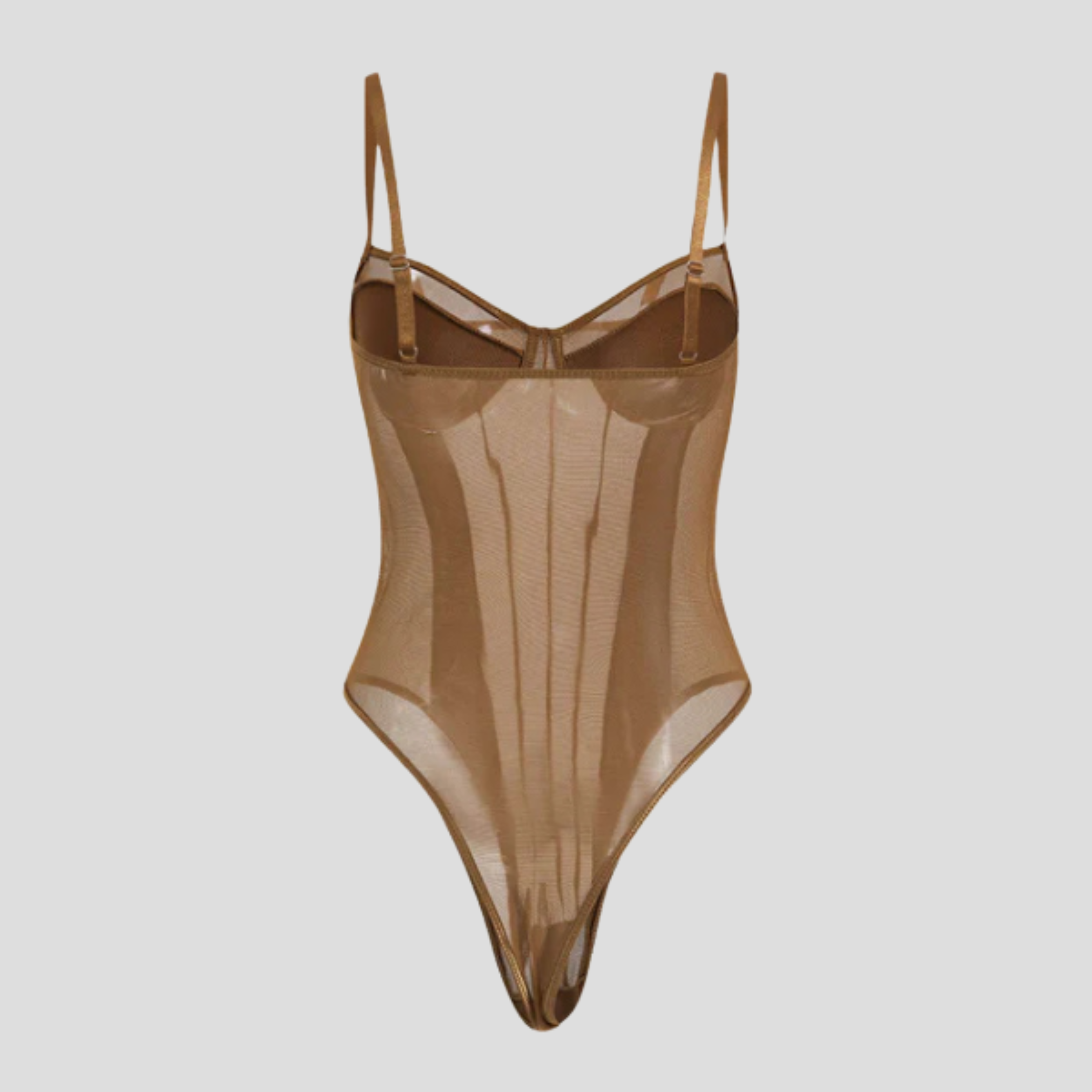 The Noelle Sheer Panel Bodysuit