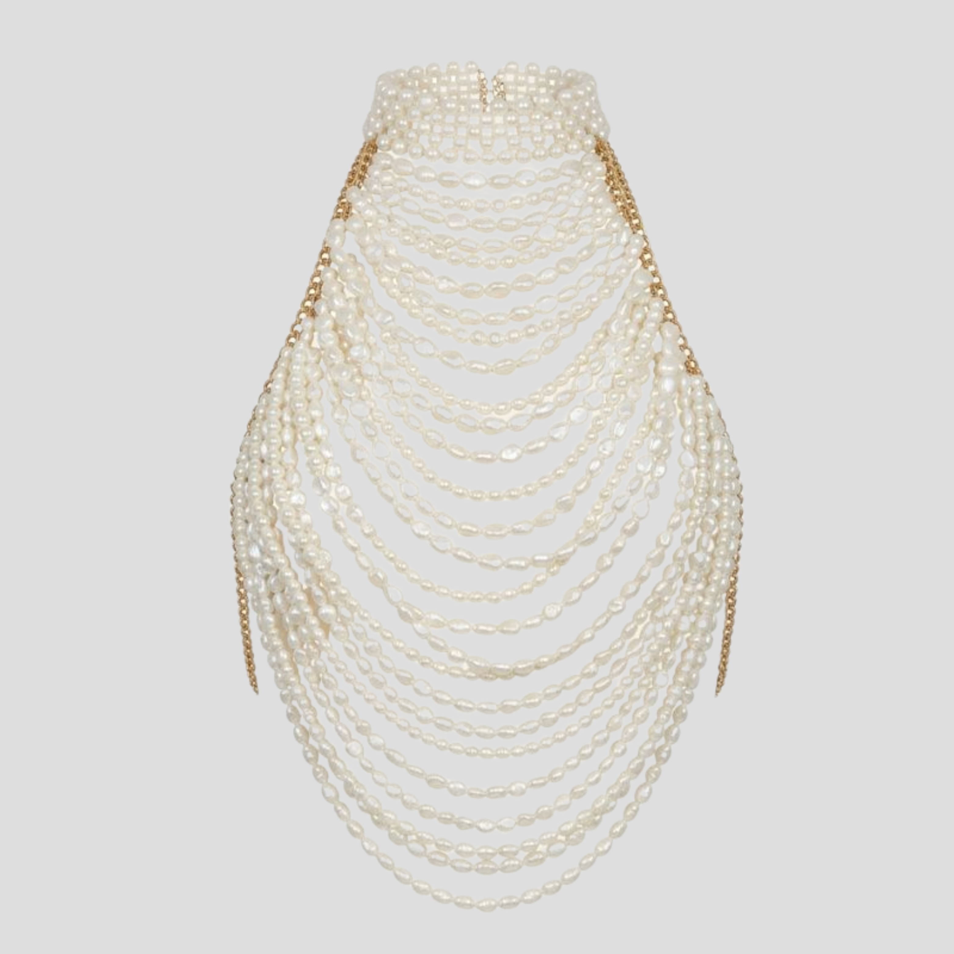 Women Halter Top | Cascading Bead Arrangement & Draped Line Alignment for Occasion Wear