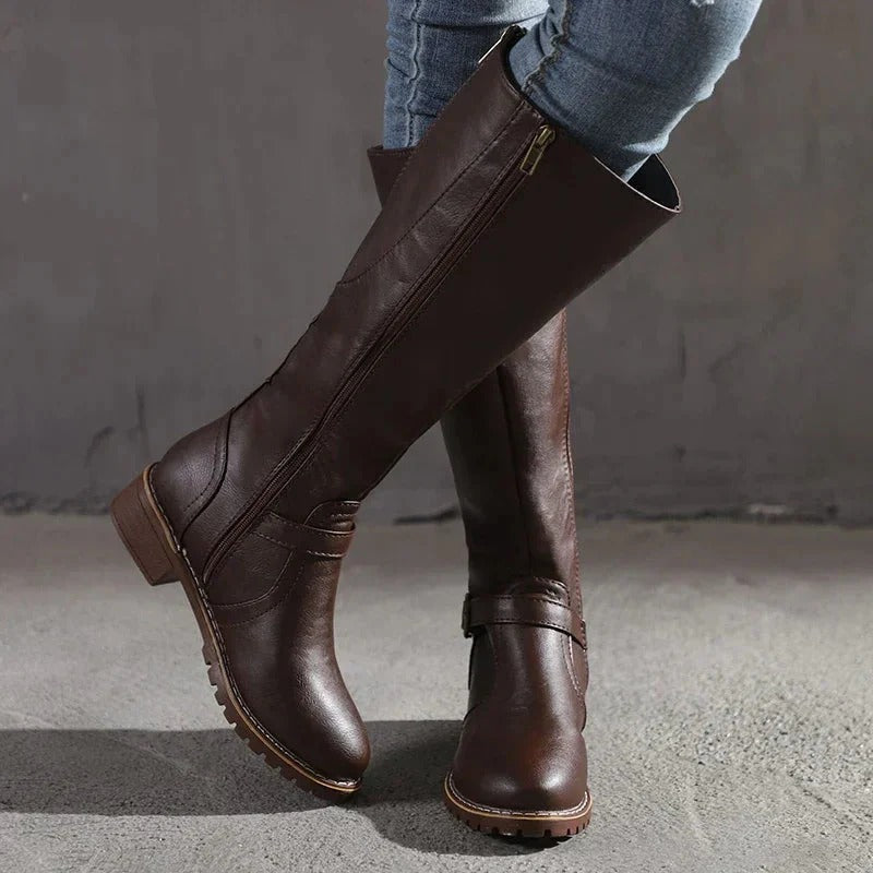 Knee-High Boots for Women | Tall Fashion Boots | Side Zipper